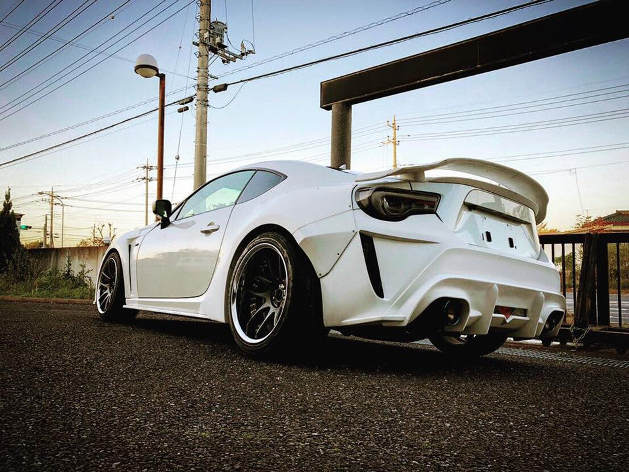VeilSide 2013-2020 Scion FR-S/ Subaru BR-Z/ Toyota 86 Rear Wing (Japanese FRP)